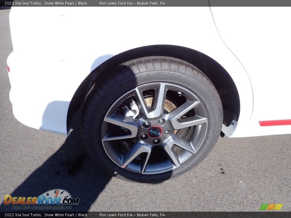 2022 Kia Soul Turbo Snow White Pearl / Black Photo #9