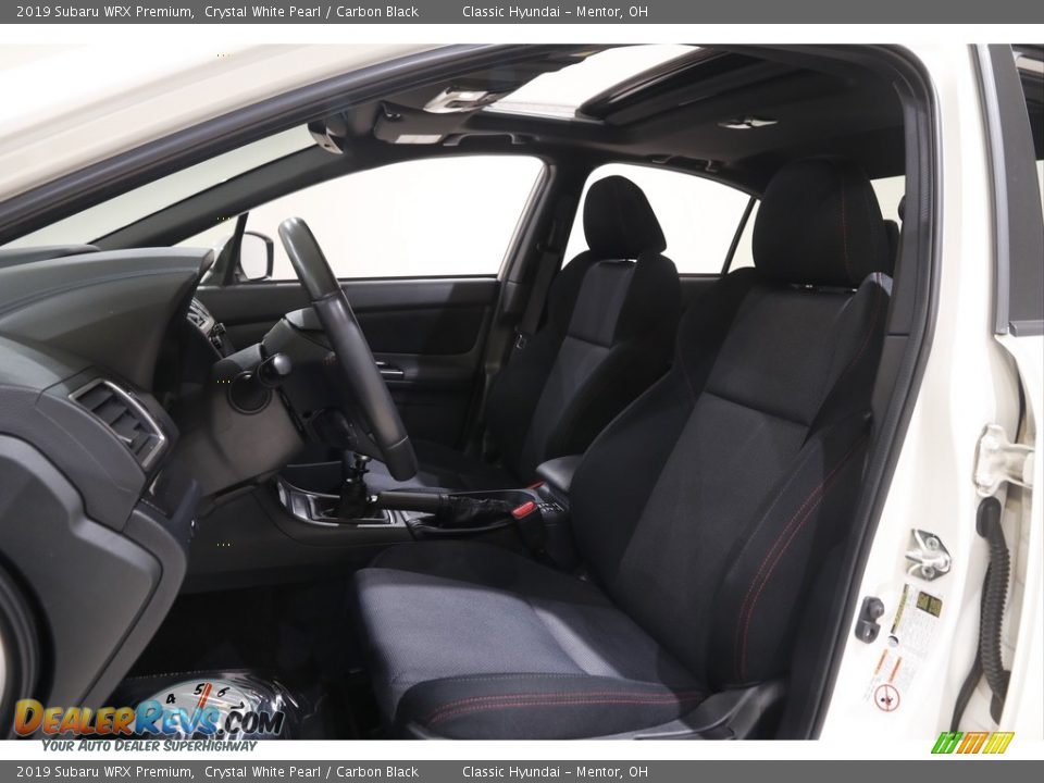 Front Seat of 2019 Subaru WRX Premium Photo #5