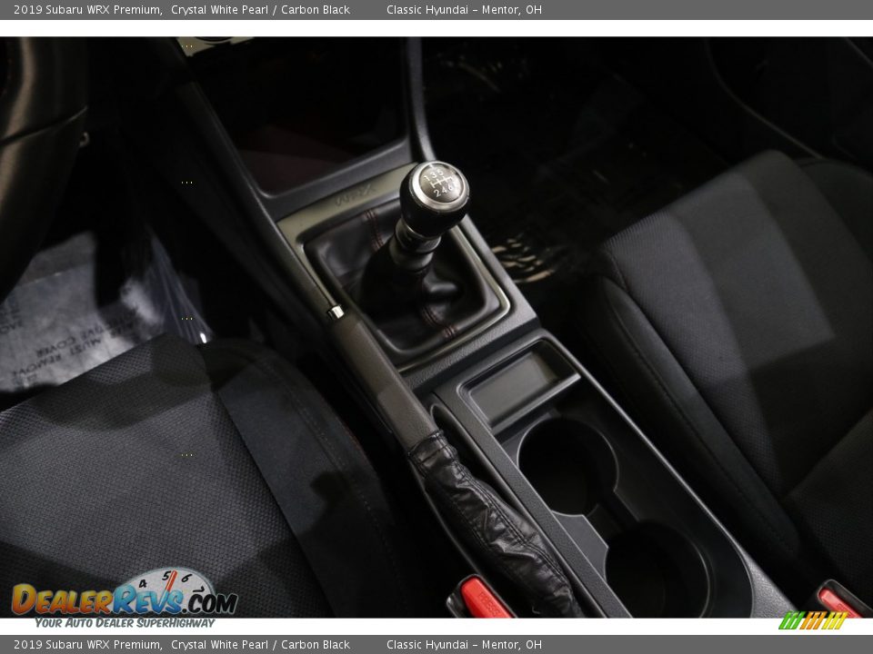 2019 Subaru WRX Premium Crystal White Pearl / Carbon Black Photo #17