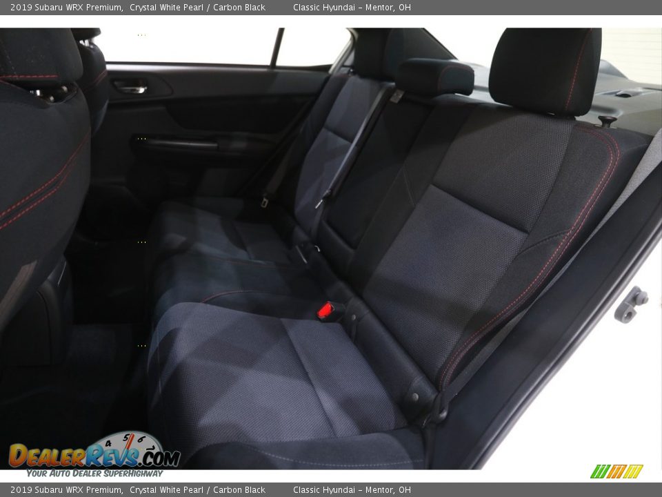2019 Subaru WRX Premium Crystal White Pearl / Carbon Black Photo #21