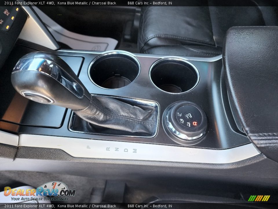 2011 Ford Explorer XLT 4WD Kona Blue Metallic / Charcoal Black Photo #19