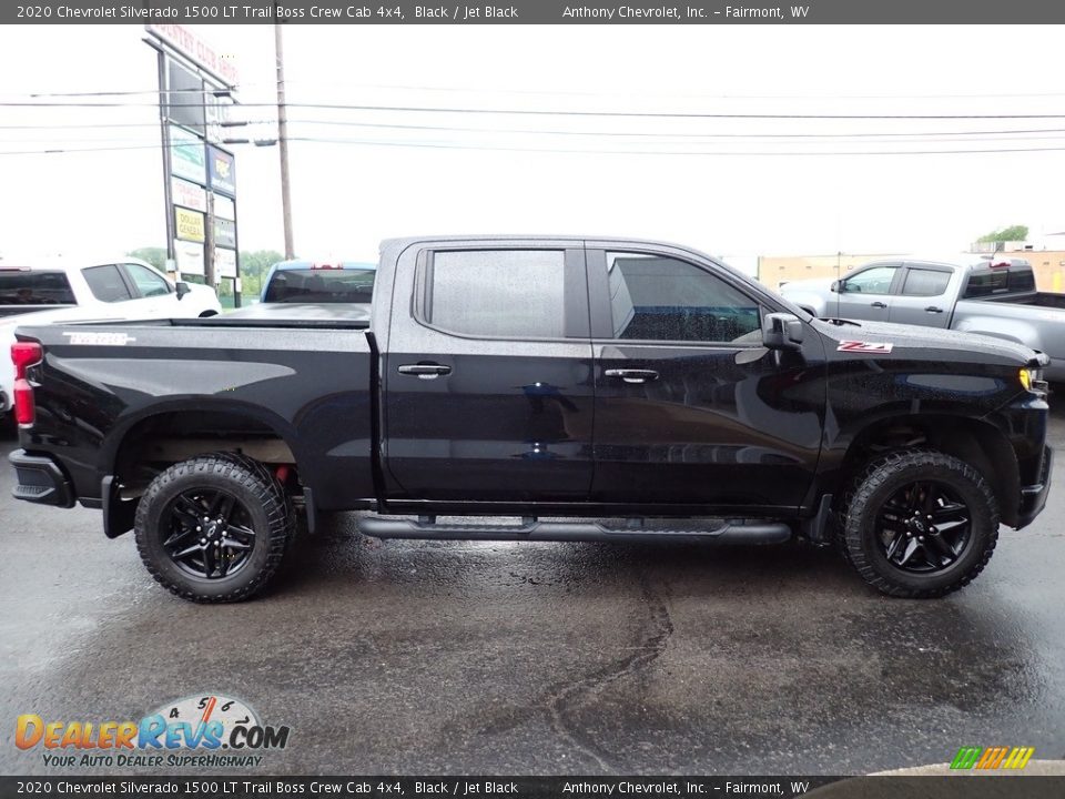 2020 Chevrolet Silverado 1500 LT Trail Boss Crew Cab 4x4 Black / Jet Black Photo #2