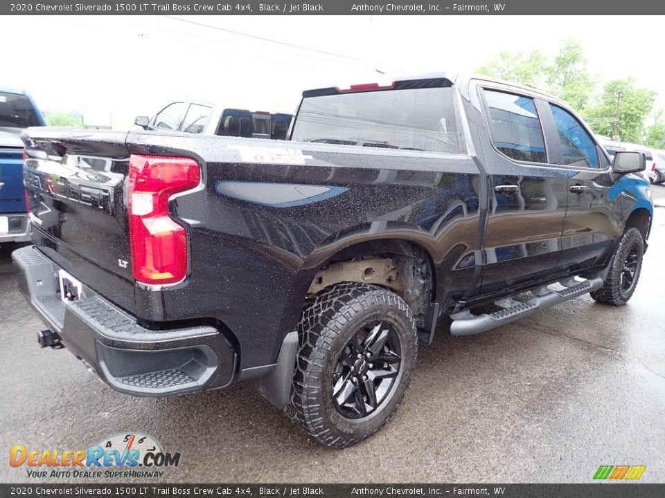 2020 Chevrolet Silverado 1500 LT Trail Boss Crew Cab 4x4 Black / Jet Black Photo #3
