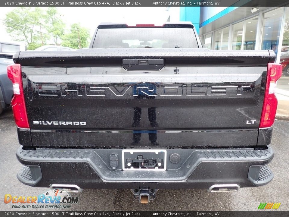 2020 Chevrolet Silverado 1500 LT Trail Boss Crew Cab 4x4 Black / Jet Black Photo #4