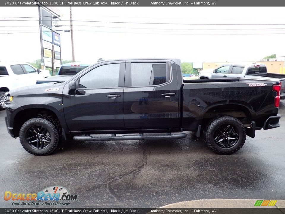 2020 Chevrolet Silverado 1500 LT Trail Boss Crew Cab 4x4 Black / Jet Black Photo #6