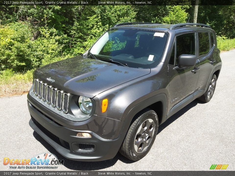 2017 Jeep Renegade Sport Granite Crystal Metallic / Black Photo #2