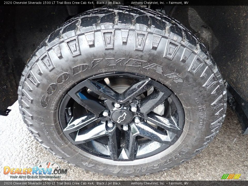 2020 Chevrolet Silverado 1500 LT Trail Boss Crew Cab 4x4 Black / Jet Black Photo #9