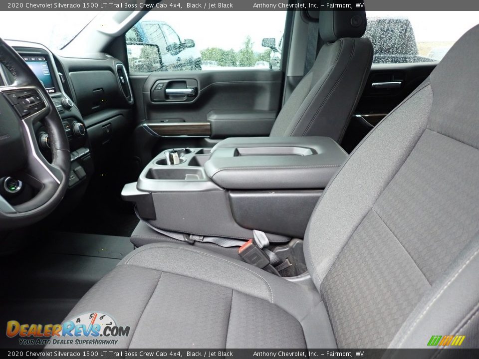 2020 Chevrolet Silverado 1500 LT Trail Boss Crew Cab 4x4 Black / Jet Black Photo #10