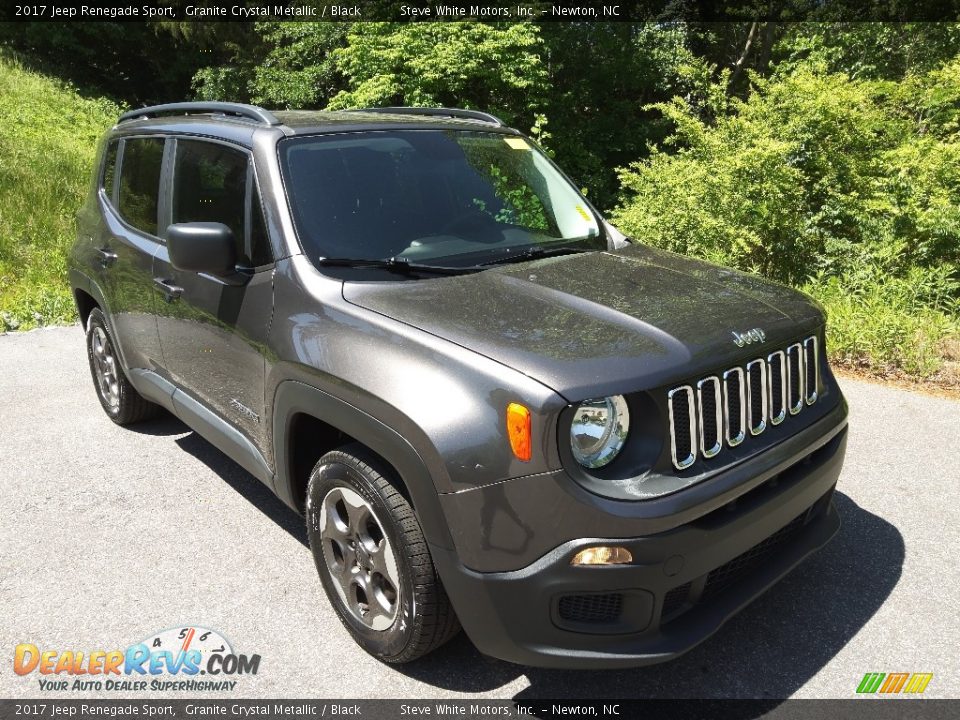 2017 Jeep Renegade Sport Granite Crystal Metallic / Black Photo #5