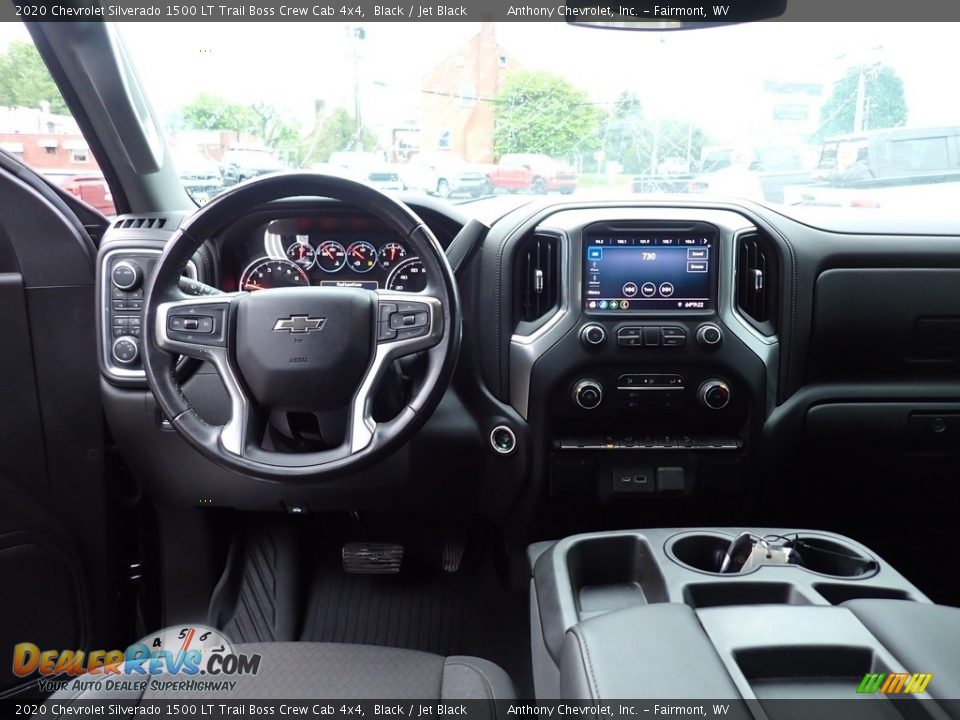 2020 Chevrolet Silverado 1500 LT Trail Boss Crew Cab 4x4 Black / Jet Black Photo #13