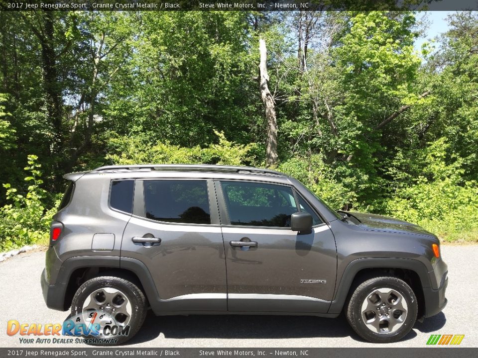 2017 Jeep Renegade Sport Granite Crystal Metallic / Black Photo #7