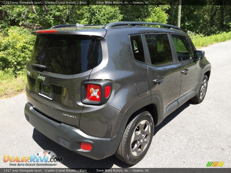 2017 Jeep Renegade Sport Granite Crystal Metallic / Black Photo #8