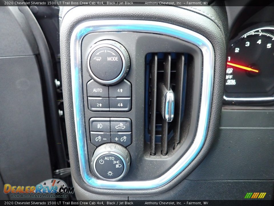 2020 Chevrolet Silverado 1500 LT Trail Boss Crew Cab 4x4 Black / Jet Black Photo #16