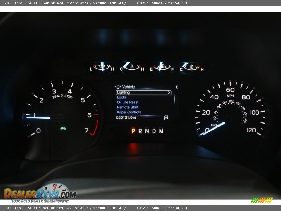 2020 Ford F150 XL SuperCab 4x4 Oxford White / Medium Earth Gray Photo #8