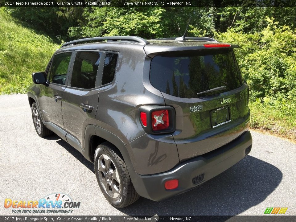 2017 Jeep Renegade Sport Granite Crystal Metallic / Black Photo #11