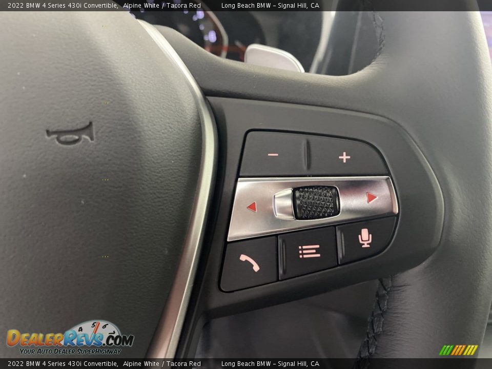 2022 BMW 4 Series 430i Convertible Steering Wheel Photo #16