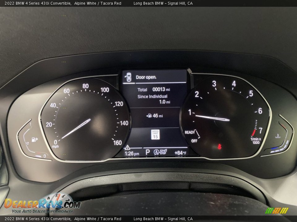 2022 BMW 4 Series 430i Convertible Gauges Photo #17