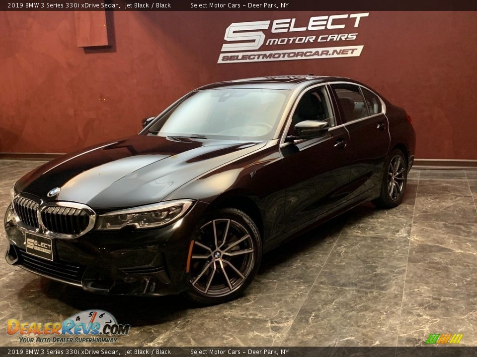 2019 BMW 3 Series 330i xDrive Sedan Jet Black / Black Photo #4