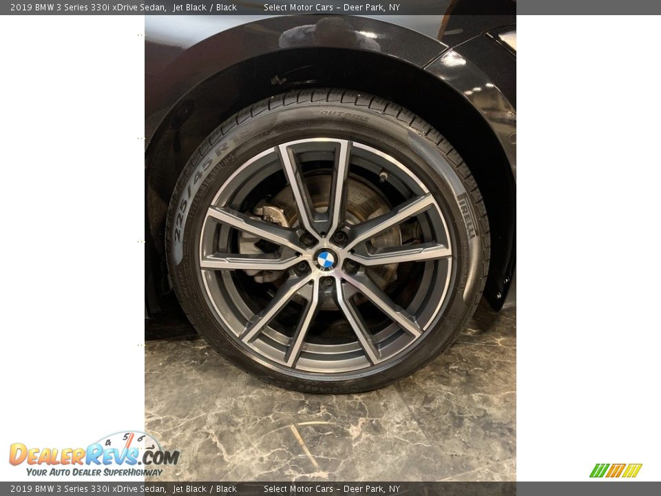 2019 BMW 3 Series 330i xDrive Sedan Jet Black / Black Photo #6