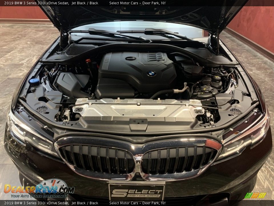 2019 BMW 3 Series 330i xDrive Sedan Jet Black / Black Photo #18