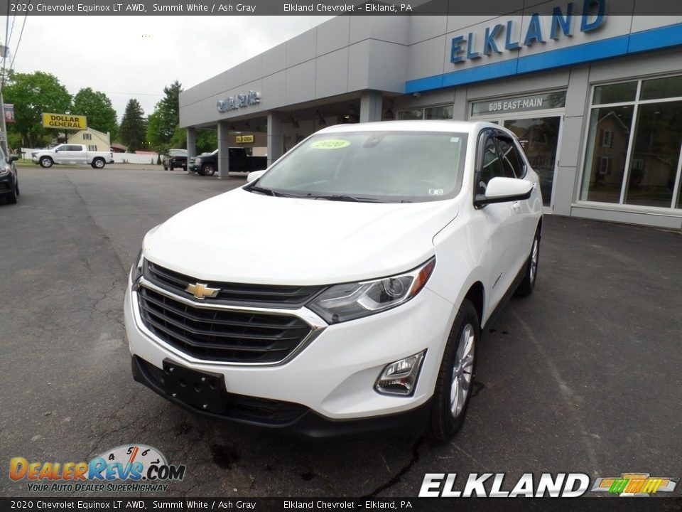 2020 Chevrolet Equinox LT AWD Summit White / Ash Gray Photo #2