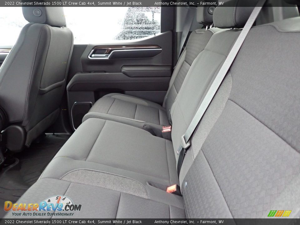 Rear Seat of 2022 Chevrolet Silverado 1500 LT Crew Cab 4x4 Photo #11