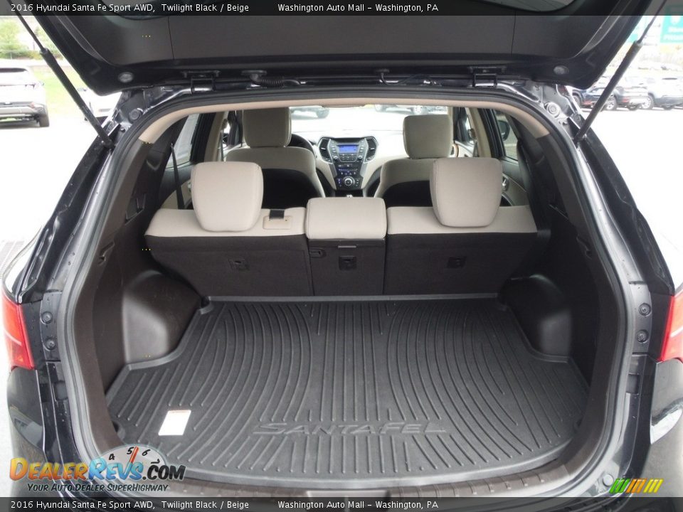 2016 Hyundai Santa Fe Sport AWD Trunk Photo #26