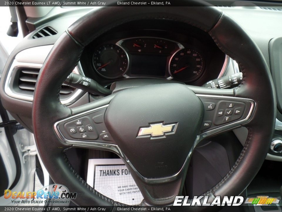 2020 Chevrolet Equinox LT AWD Summit White / Ash Gray Photo #17