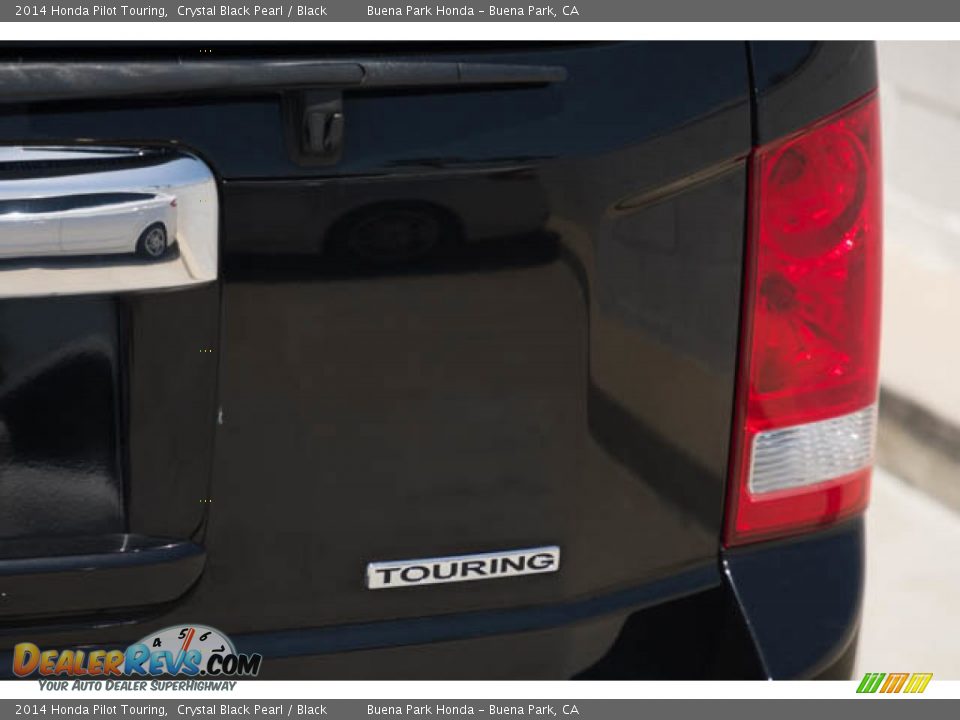 2014 Honda Pilot Touring Crystal Black Pearl / Black Photo #11