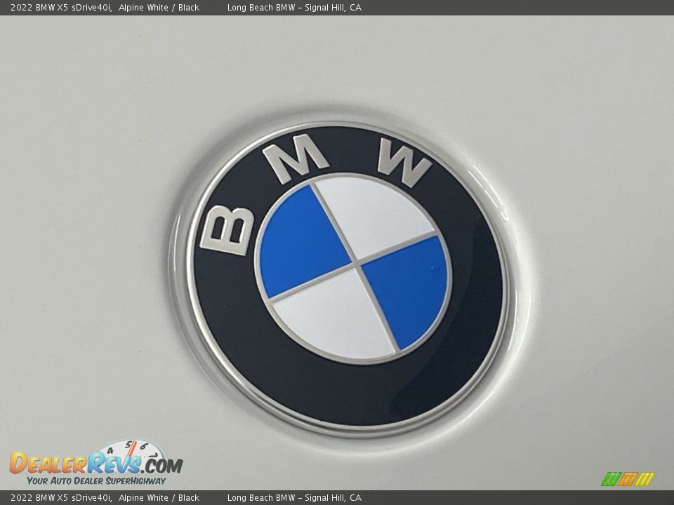 2022 BMW X5 sDrive40i Alpine White / Black Photo #5