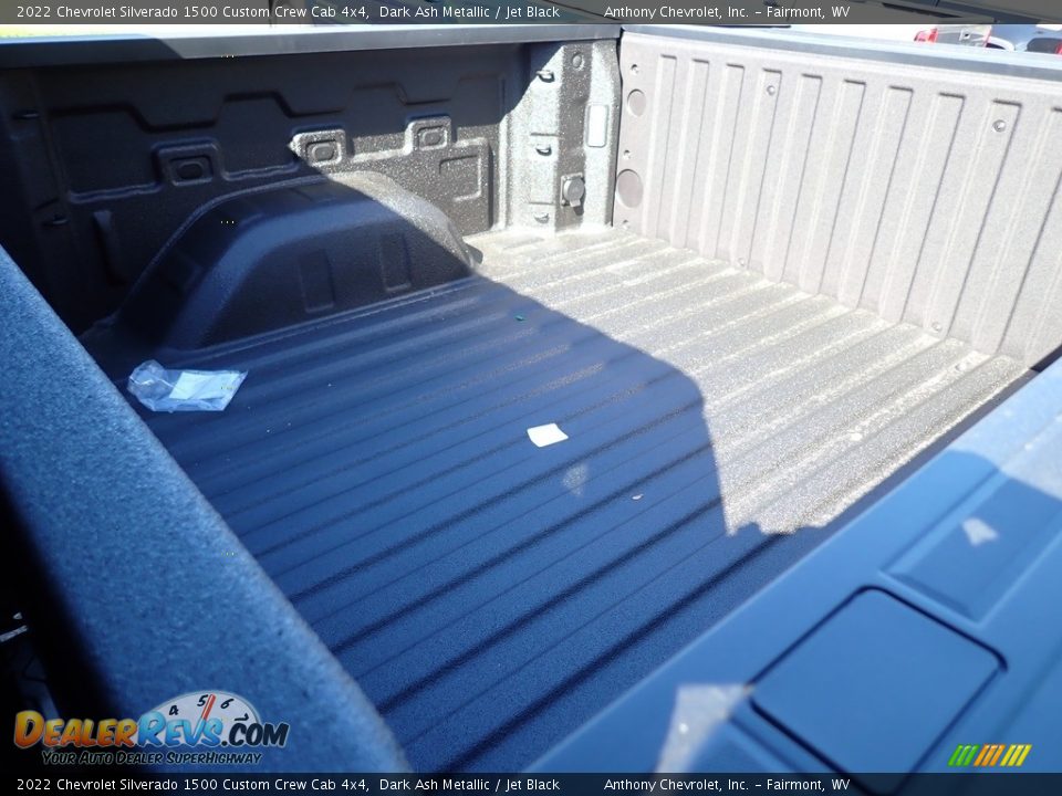 2022 Chevrolet Silverado 1500 Custom Crew Cab 4x4 Dark Ash Metallic / Jet Black Photo #12