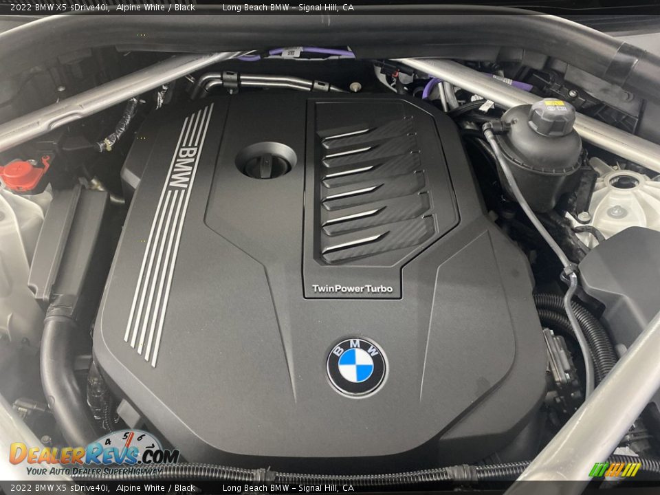 2022 BMW X5 sDrive40i 3.0 Liter M TwinPower Turbocharged DOHC 24-Valve Inline 6 Cylinder Engine Photo #9