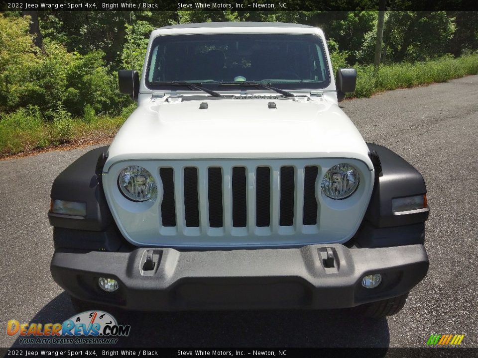 2022 Jeep Wrangler Sport 4x4 Bright White / Black Photo #3