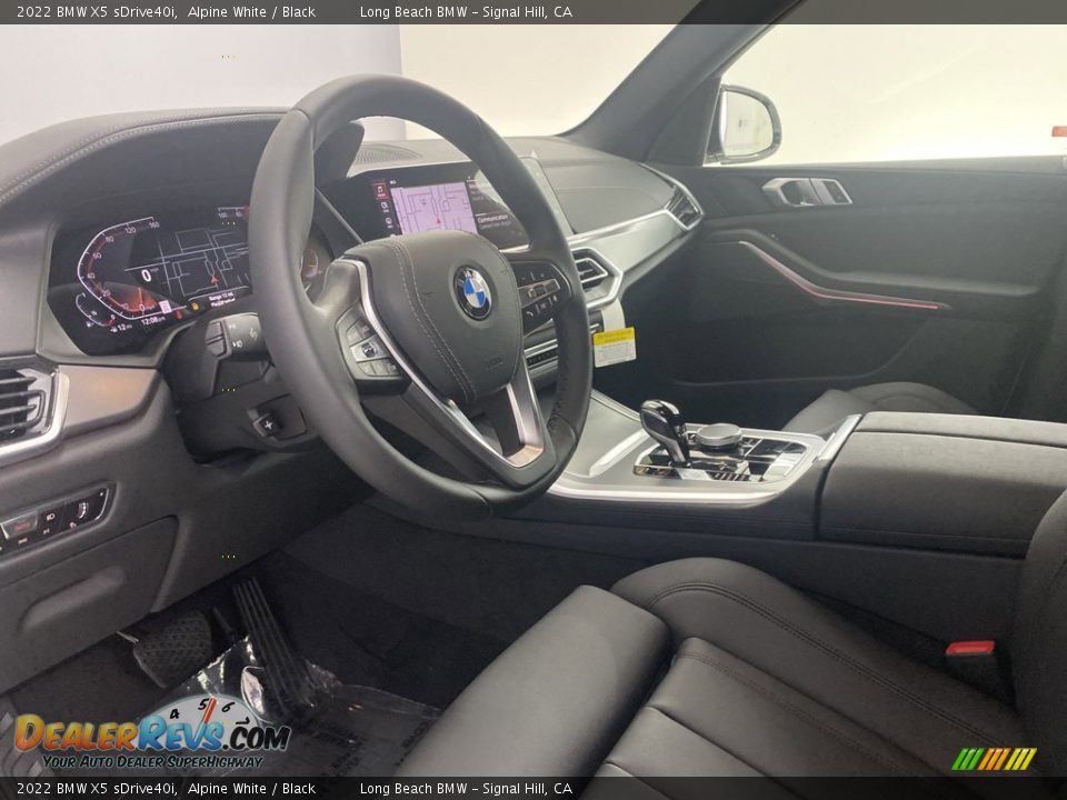 2022 BMW X5 sDrive40i Alpine White / Black Photo #12