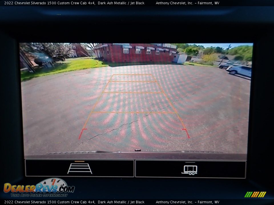 2022 Chevrolet Silverado 1500 Custom Crew Cab 4x4 Dark Ash Metallic / Jet Black Photo #20
