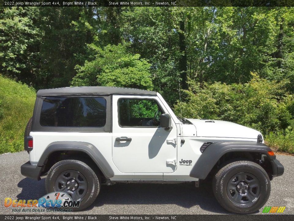 Bright White 2022 Jeep Wrangler Sport 4x4 Photo #5