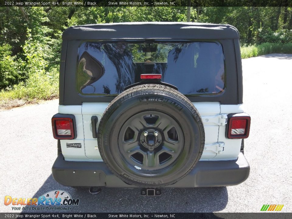 2022 Jeep Wrangler Sport 4x4 Bright White / Black Photo #7