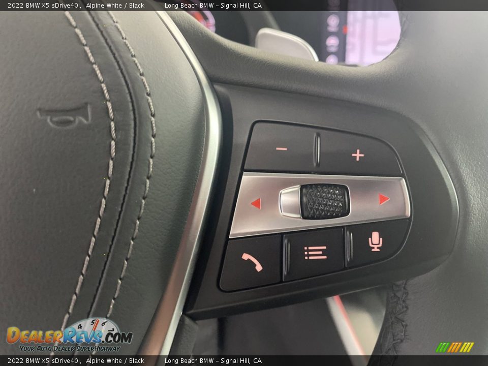 2022 BMW X5 sDrive40i Steering Wheel Photo #16