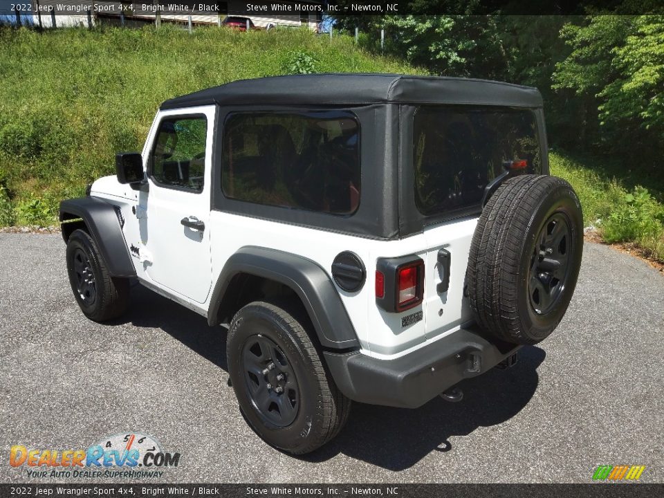 2022 Jeep Wrangler Sport 4x4 Bright White / Black Photo #8