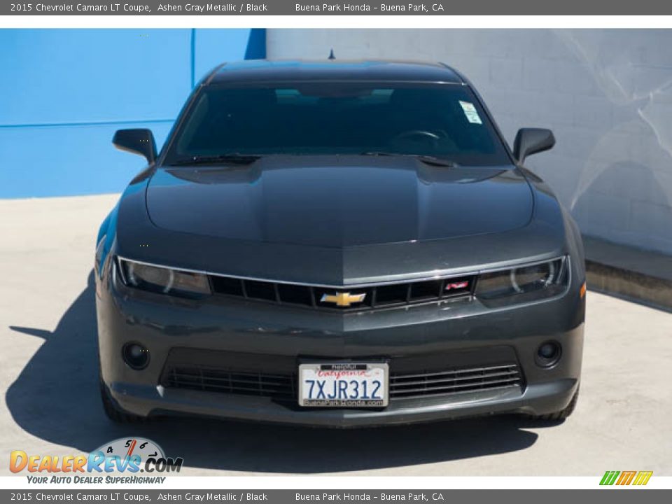 2015 Chevrolet Camaro LT Coupe Ashen Gray Metallic / Black Photo #7