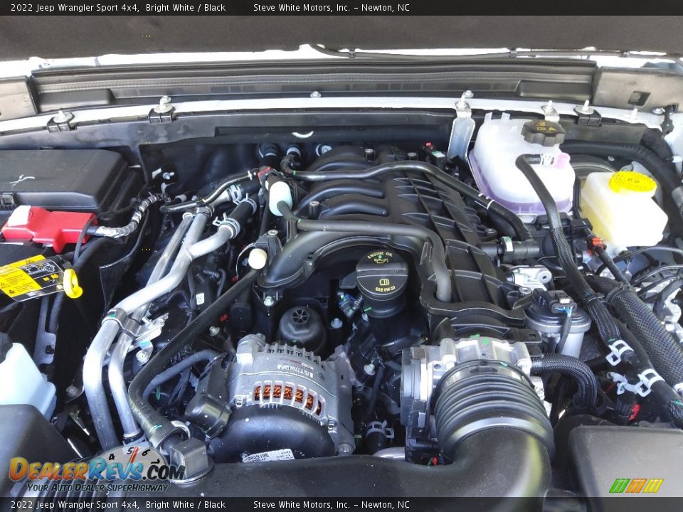 2022 Jeep Wrangler Sport 4x4 3.6 Liter DOHC 24-Valve VVT V6 Engine Photo #9