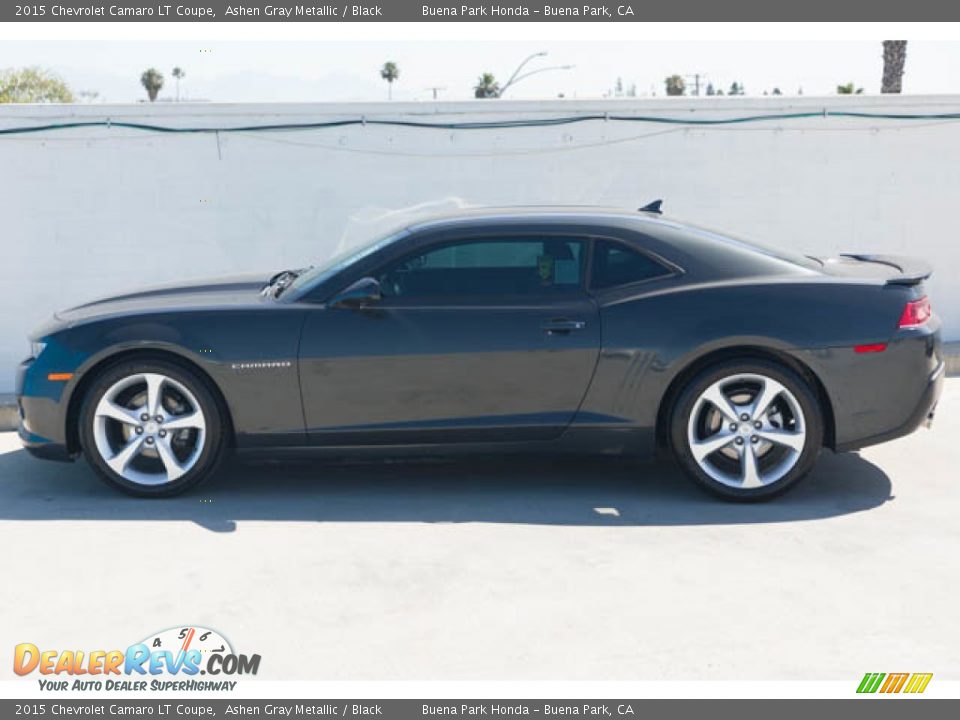 2015 Chevrolet Camaro LT Coupe Ashen Gray Metallic / Black Photo #10