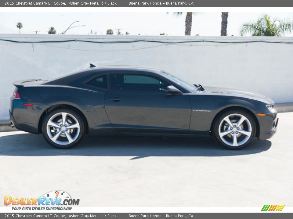 2015 Chevrolet Camaro LT Coupe Ashen Gray Metallic / Black Photo #14