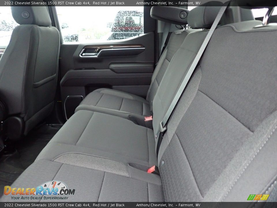 2022 Chevrolet Silverado 1500 RST Crew Cab 4x4 Red Hot / Jet Black Photo #11