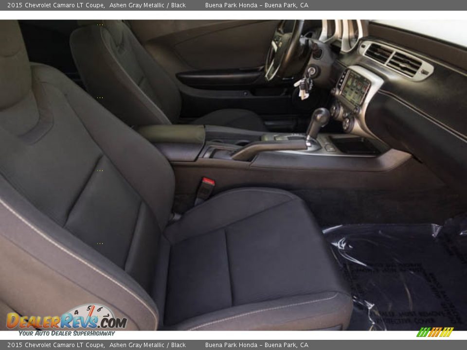 2015 Chevrolet Camaro LT Coupe Ashen Gray Metallic / Black Photo #20