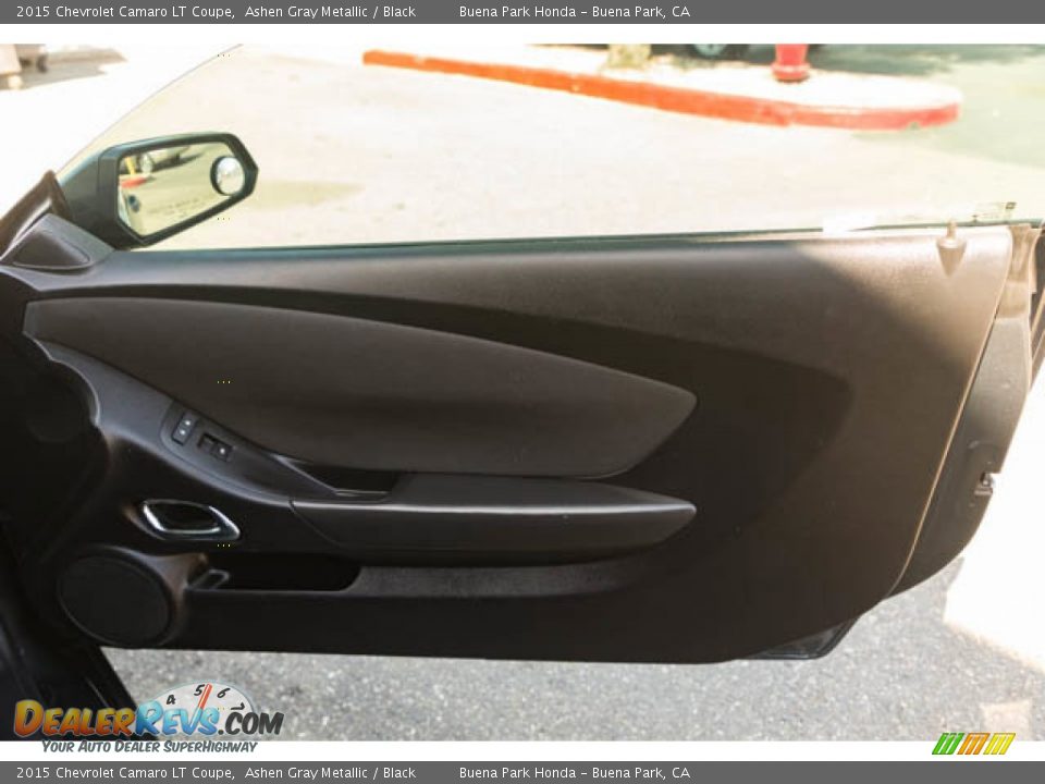 2015 Chevrolet Camaro LT Coupe Ashen Gray Metallic / Black Photo #26