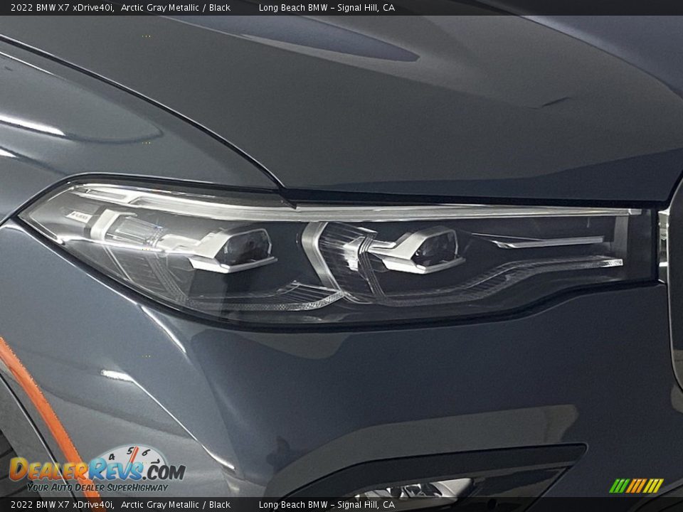2022 BMW X7 xDrive40i Arctic Gray Metallic / Black Photo #4