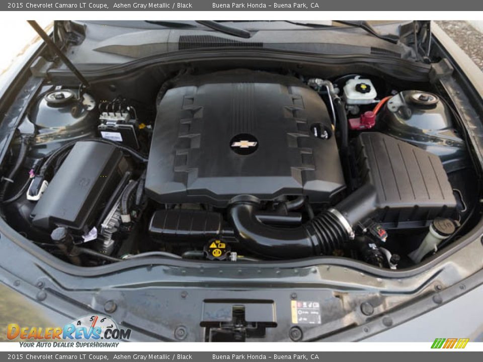2015 Chevrolet Camaro LT Coupe Ashen Gray Metallic / Black Photo #27
