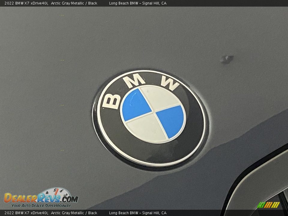 2022 BMW X7 xDrive40i Arctic Gray Metallic / Black Photo #5