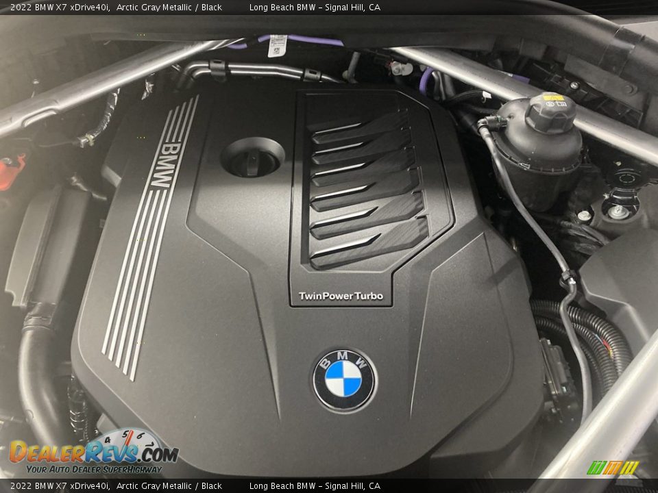 2022 BMW X7 xDrive40i 3.0 Liter M TwinPower Turbocharged DOHC 24-Valve Inline 6 Cylinder Engine Photo #9